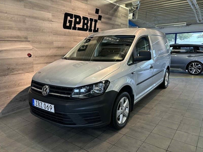 Silver Begagnad 2018 VW Caddy Maxi Minibuss | 94 900 kr (Superpris) - Bild 1/4