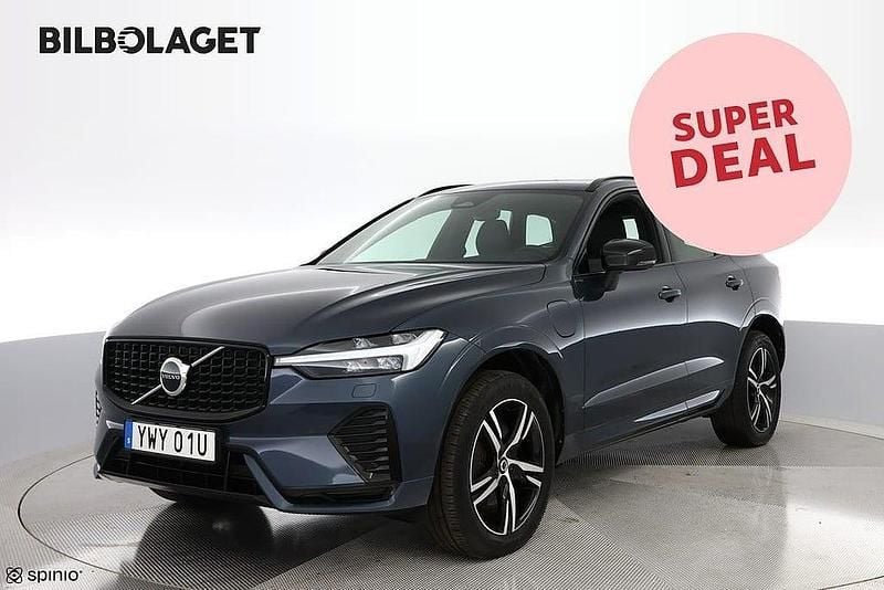 Begagnad Volvo XC60 R-Design 391 HK (287 kW) 2021 Mörkblå SUV