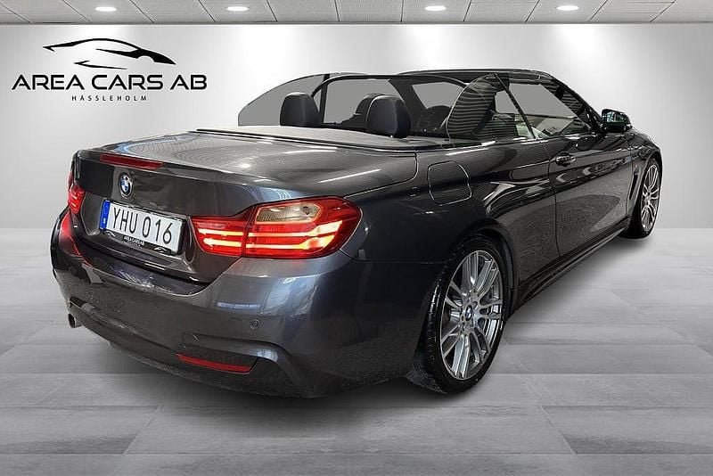 Begagnad BMW 420 Comfort Edition 184 HK (135 kW) 2014 Mörkgrå Cab