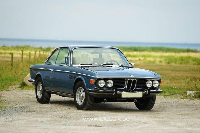 Blå Begagnad 1973 BMW E9 Sportkupé | 1 232 000 kr - Bild 1/4