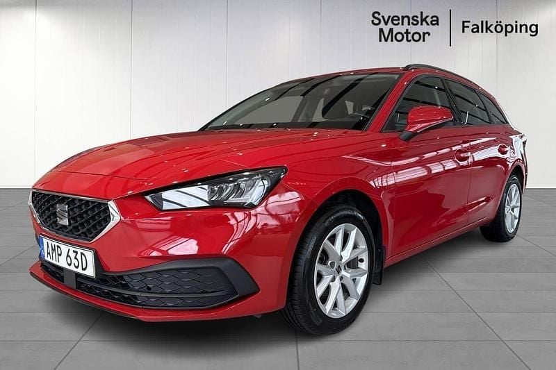 Röd Begagnad 2022 Seat Leon Kombi | 199 900 kr (Marknadspris) - Bild 1/4
