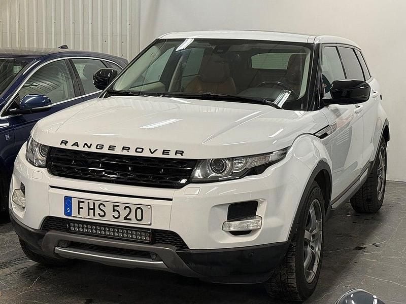 Begagnad Land Rover Range Rover evoque SE 190 HK (139 kW) 2012 Vit SUV