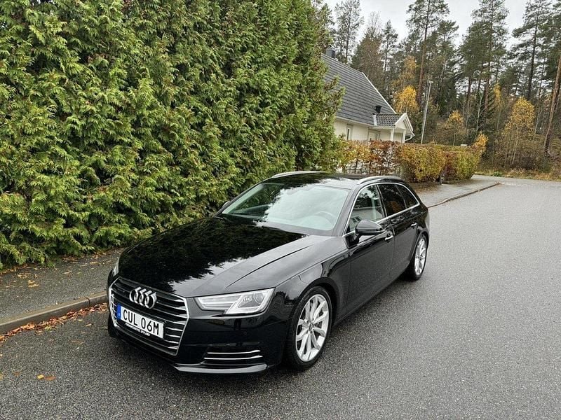 Svart Begagnad 2017 Audi A4 Kombi | 185 000 kr (Bra pris) - Bild 1/4