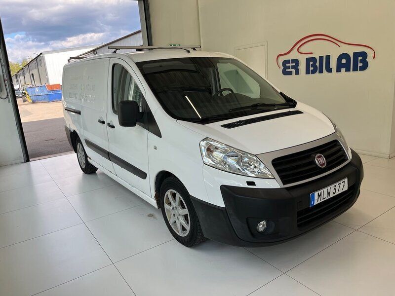 Vit Begagnad 2015 Fiat Scudo Minibuss | 40 000 kr - Bild 1/4