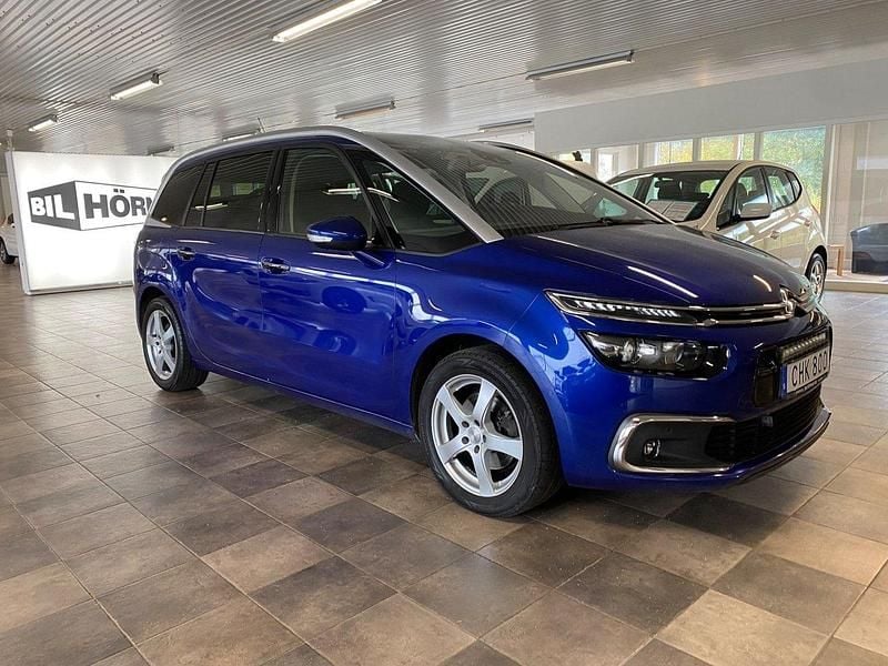 Blå Begagnad 2017 Citroën Grand C4 Picasso Minibuss | 139 000 kr (Marknadspris) - Bild 1/4