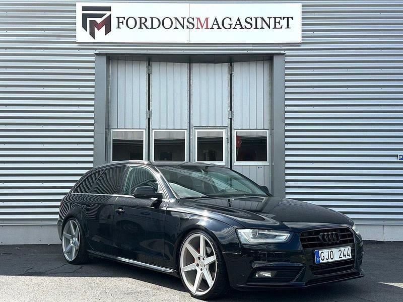 Svart Begagnad 2012 Audi A4 Kombi | 84 800 kr (Marknadspris) - Bild 1/4