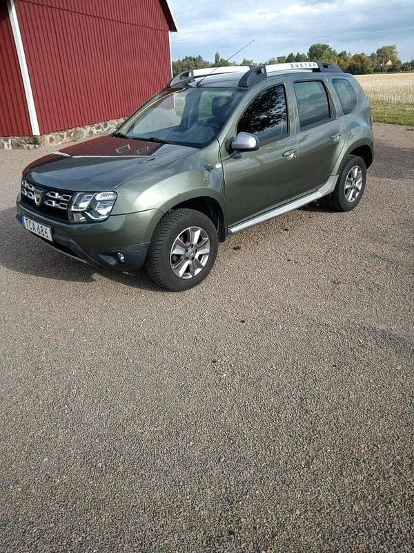 Grön Begagnad 2015 Dacia Duster SUV | 76 000 kr (Bra pris) - Bild 1/4