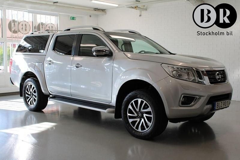 Silver Begagnad 2017 Nissan Navara Pickup | 209 900 kr (Marknadspris) - Bild 1/4