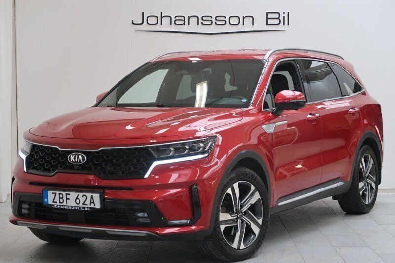 Röd Begagnad 2021 Kia Sorento 3 SUV | 359 900 kr (Bra pris) - Bild 1/4