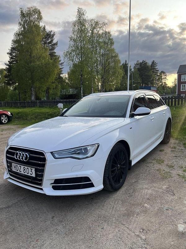 Vit Begagnad 2017 Audi A6 Ambition Kombi | 160 000 kr (Marknadspris) - Bild 1/1