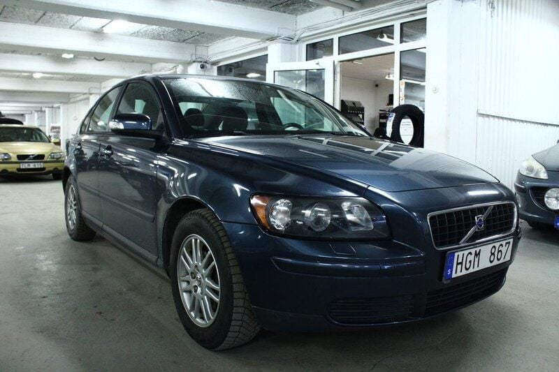 Begagnad Volvo S40 Kinetic 126 HK (92 kW) 2007 Blå Sedan