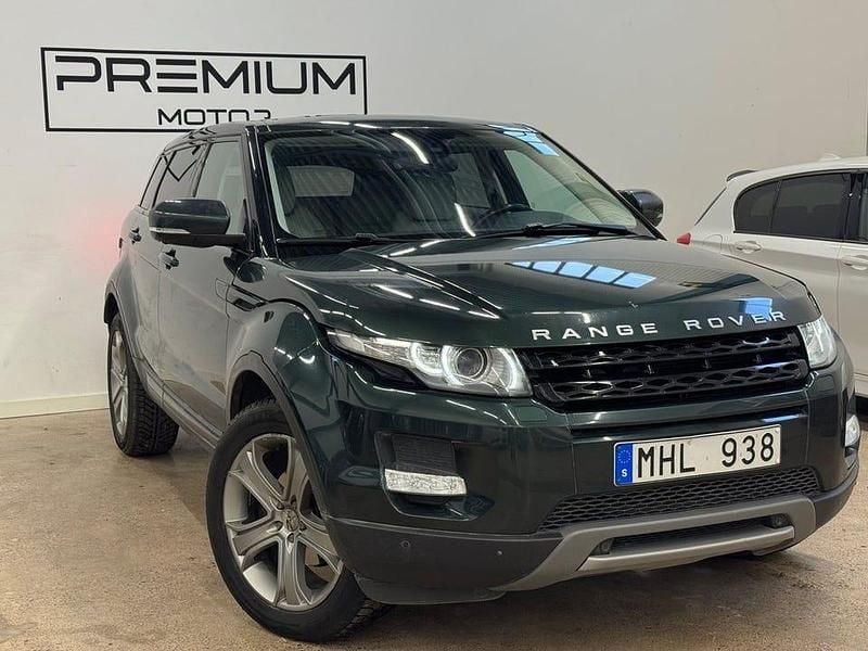 Begagnad Land Rover Range Rover evoque 190 HK (139 kW) 2011 Grön SUV