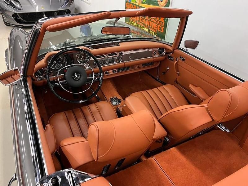 Begagnad Mercedes SL280 1969 Antracite metallic Cab