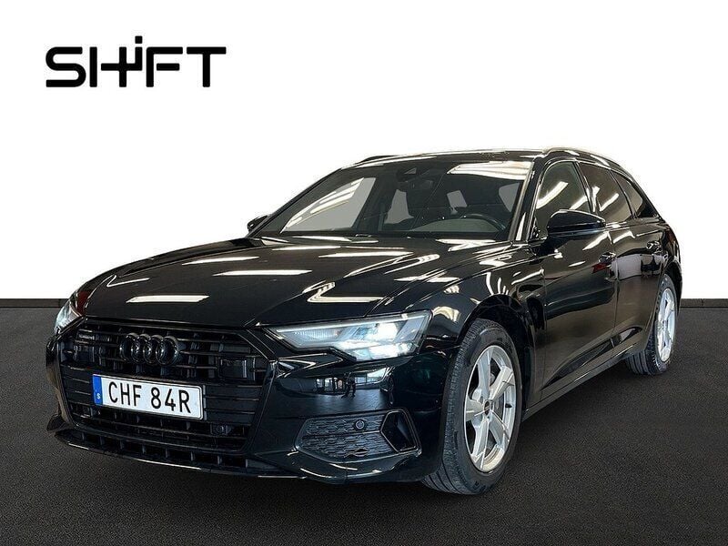 Svart Begagnad 2022 Audi A6 Sport Kombi | 379 900 kr (Superpris) - Bild 1/4