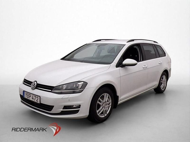 Begagnad VW Golf VII 110 HK (80 kW) 2016 Vit Kombi