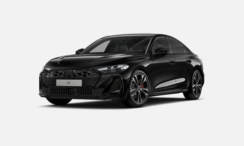 Svart Ny 2025 Audi A5 S-Line Sportkupé | 729 900 kr - Bild 1/4