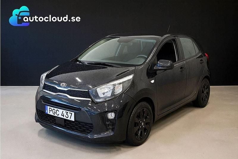 Svart Begagnad 2018 Kia Picanto Launch Edition Halvkombi | 128 900 kr (Marknadspris) - Bild 1/1
