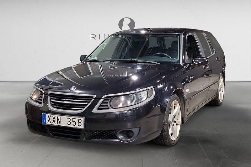 Svart Begagnad 2006 Saab 9-5 Linear Kombi | 24 900 kr (Marknadspris) - Bild 1/3