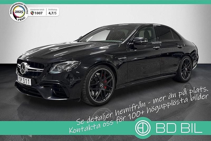 Svart Begagnad 2017 Mercedes E63S AMG Sedan | 769 900 kr (Lite dyr) - Bild 1/3