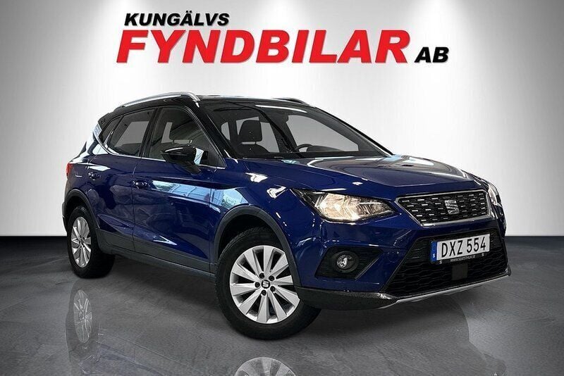 Blå Begagnad 2018 Seat Arona XCELLENCE SUV | 129 900 kr (Marknadspris) - Bild 1/4