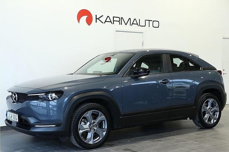 Polly metall gray Begagnad 2022 Mazda MX30 Exclusive-Line SUV | 169 900 kr (Marknadspris) - Bild 1/4