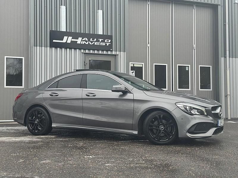 Begagnad Mercedes CLA200 AMG 156 HK (114 kW) 2018 Mörkgrå