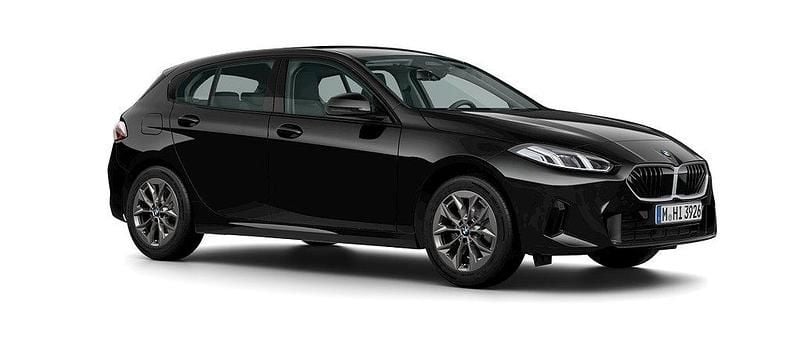 Svart Ny 2025 BMW 120 Halvkombi | 393 000 kr - Bild 1/3