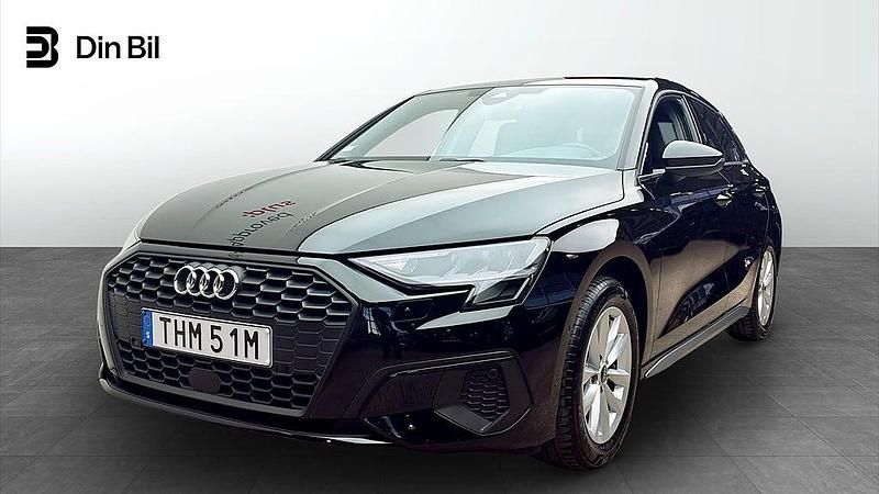 Begagnad Audi A3 Sportback Proline 150 HK (110 kW) 2023 Svart Halvkombi