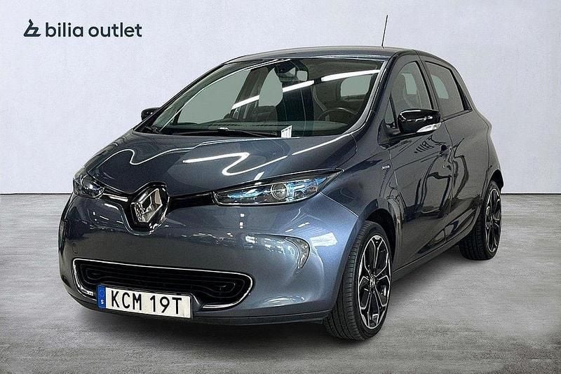 Grå Begagnad 2019 Renault Zoe Bose Edition Halvkombi | 114 900 kr - Bild 1/3