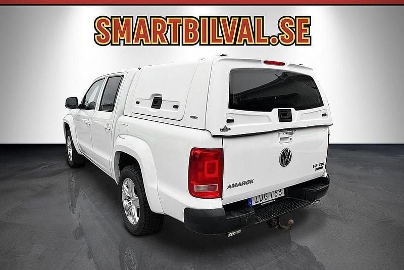 Begagnad VW Amarok Comfortline 204 HK (150 kW) 2018 Vit Pickup