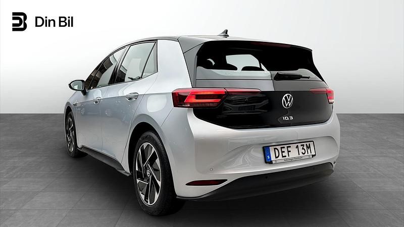 Begagnad VW ID.3 Comfortline 150 kW (204 HK) 2022 Scale silver metallic bla Halvkombi