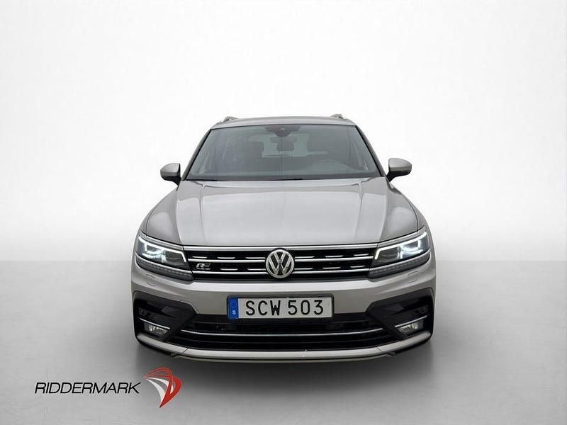 Begagnad VW Tiguan R-line 190 HK (139 kW) 2018 Silver SUV