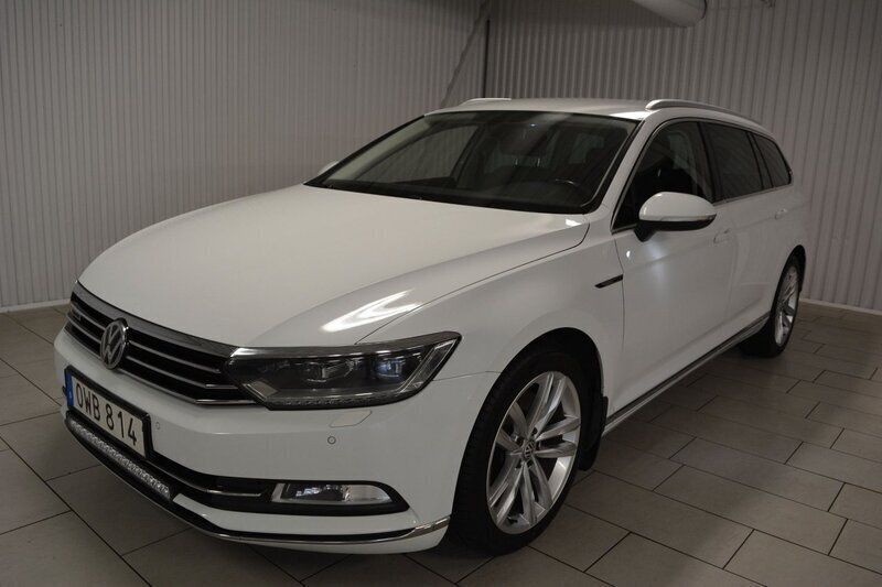 Vit Begagnad 2015 VW Passat GTS Kombi | 156 000 kr (Marknadspris) - Bild 1/3
