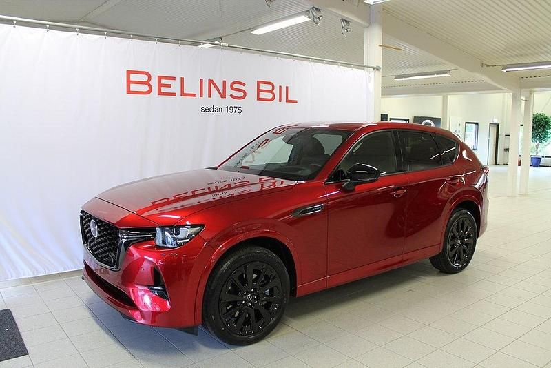 Röd Ny 2024 Mazda CX-60 Homura-Line SUV | 588 000 kr (Bra pris) - Bild 1/4