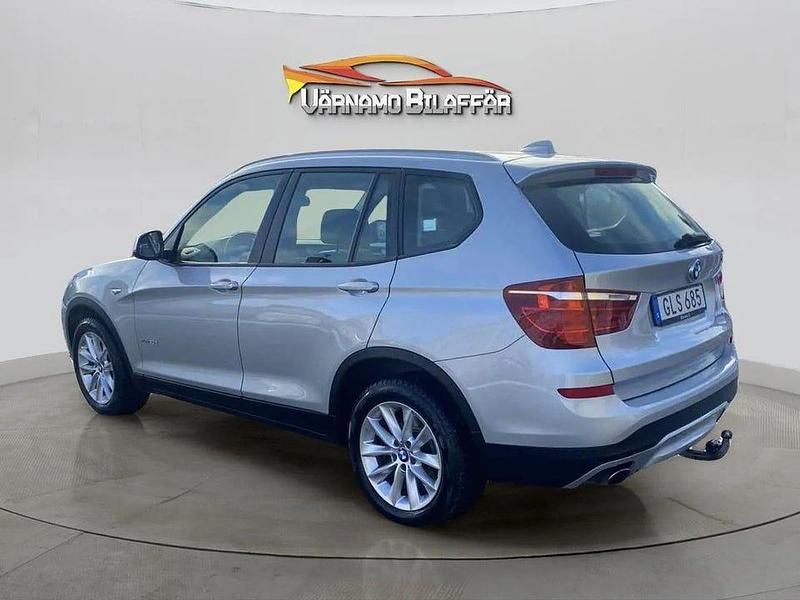 Begagnad BMW X3 190 HK (139 kW) 2016 Silver SUV