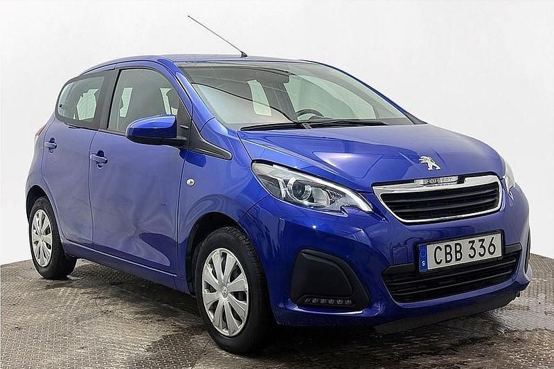 Begagnad Peugeot 108 72 HK (52 kW) 2020 Blå Halvkombi