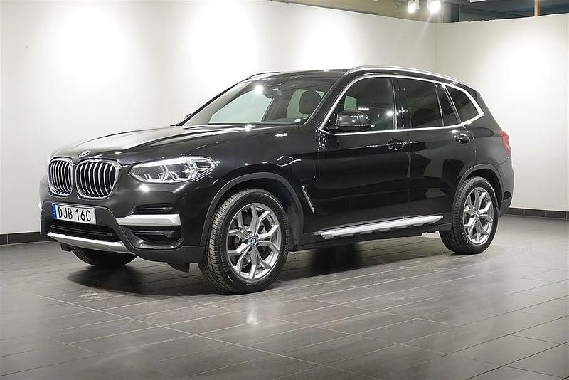 Svart Begagnad 2020 BMW X3 xLine SUV | 349 800 kr (Marknadspris) - Bild 1/4