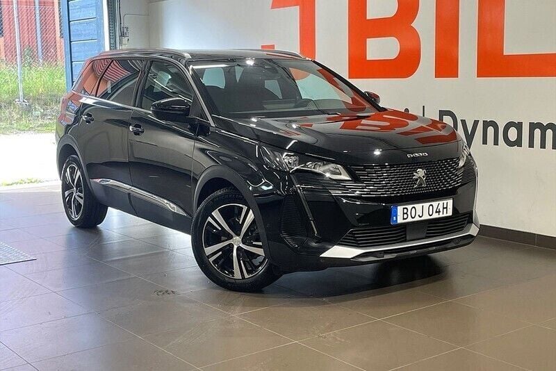 Svart Begagnad 2023 Peugeot 5008 GTi Minibuss | 334 900 kr (Marknadspris) - Bild 1/4