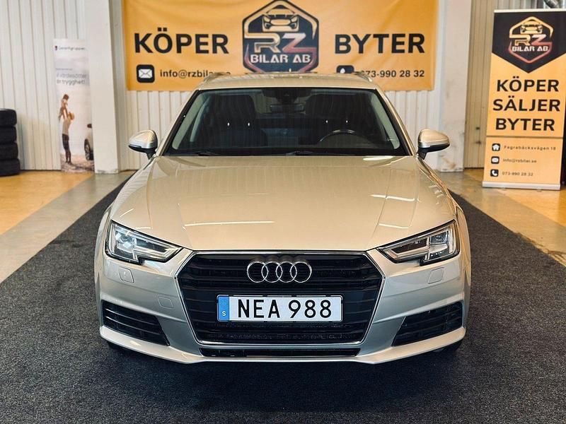 Silver Begagnad 2016 Audi A4 Proline Kombi | 209 900 kr (Lite dyr) - Bild 1/4