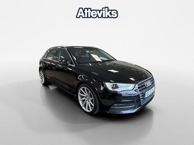 Begagnad Audi A3 Sport 150 HK (110 kW) 2014 Svart