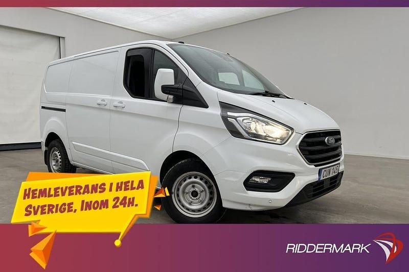 Vit Begagnad 2018 Ford Transit Custom Van | 179 800 kr (Marknadspris) - Bild 1/3