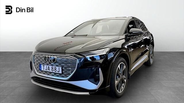 Svart Begagnad 2024 Audi Q4 e-tron S-Line SUV | 539 000 kr (Bra pris) - Bild 1/4