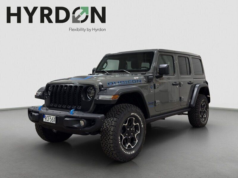 Grå Begagnad 2022 Jeep Wrangler Unlimited Rubicon SUV | 829 000 kr - Bild 1/4