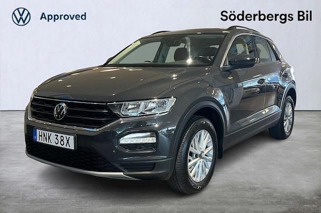 Grå Begagnad 2021 VW T-Roc Style SUV | 199 500 kr (Superpris) - Bild 1/4