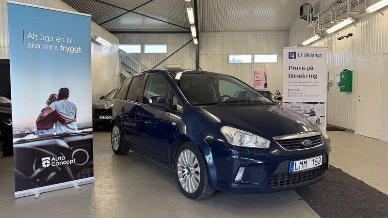 Blå Begagnad 2010 Ford C-MAX Minibuss | 29 900 kr (Lite dyr) - Bild 1/4