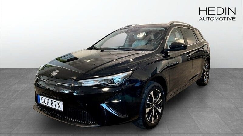 Svart (black) Begagnad 2022 MG MG5 EV Comfort Kombi | 229 900 kr - Bild 1/4