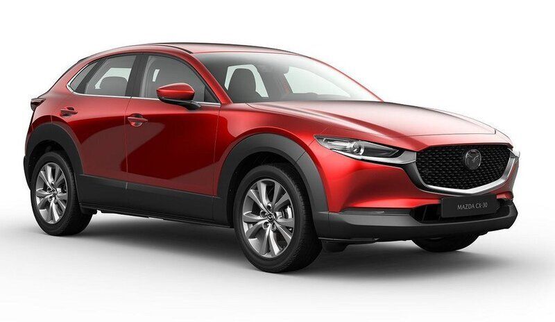 Begagnad Mazda CX-30 Sky 150 HK (110 kW) 2021 Soul red crystal met... SUV