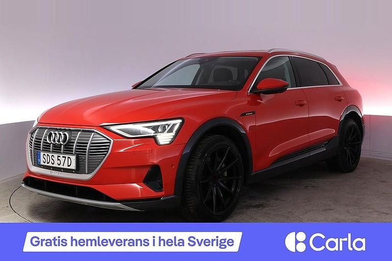 Röd Begagnad 2020 Audi e-tron Proline SUV | 273 900 kr (Marknadspris) - Bild 1/4