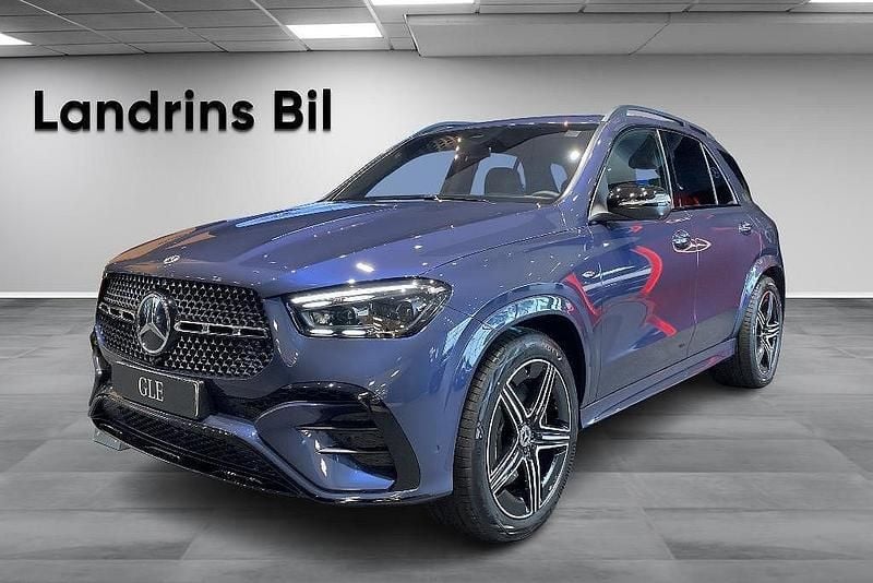 Blå Ny 2025 Mercedes GLE350 SUV | 1 092 400 kr (Marknadspris) - Bild 1/4