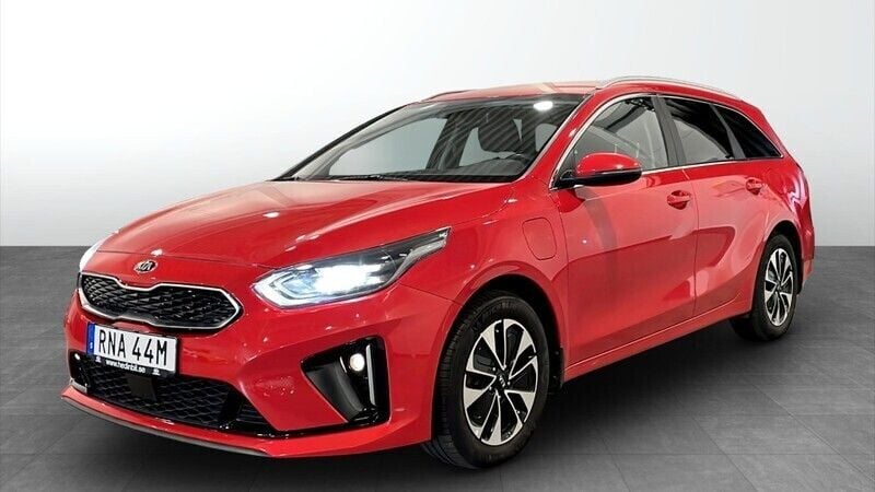 Röd (red) Begagnad 2020 Kia Ceed Sportswagon Advance Kombi | 199 900 kr (Bra pris) - Bild 1/4